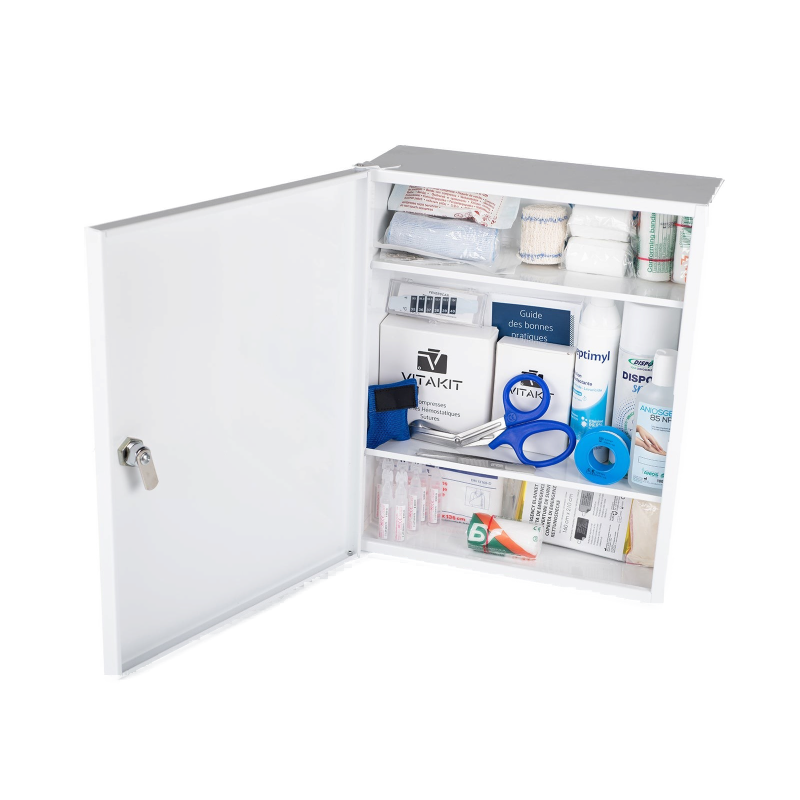 Armoire à pharmacie boxe premiers secours | VitaKit