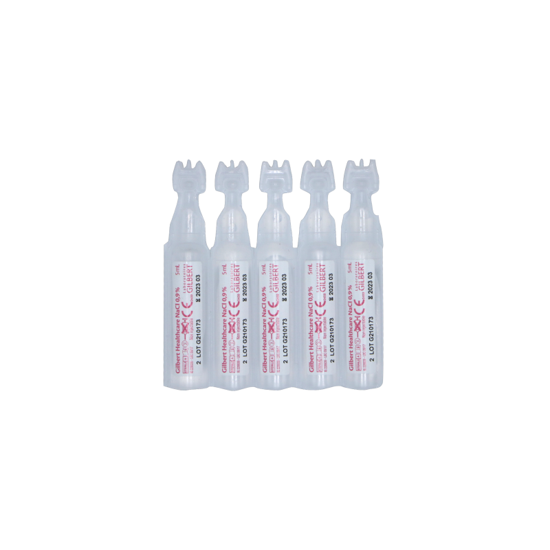 Doses sérum physiologique stérile 5 ml | VitaKit