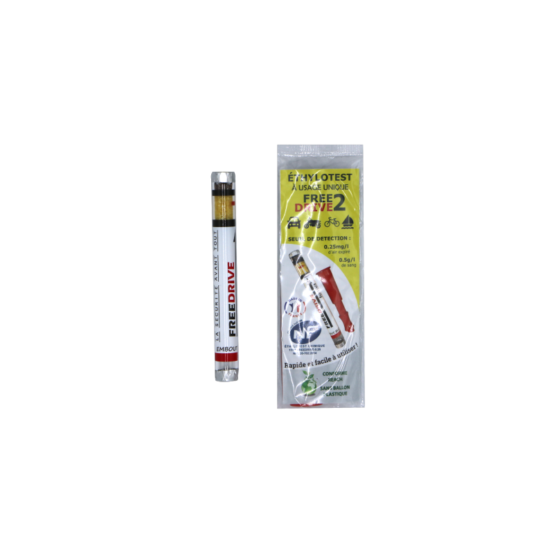 Ethylotest a usage unique secourisme | VitaKit