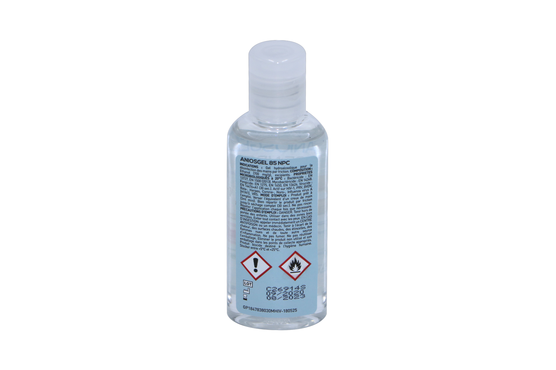 Gels Hydroalcooliques Aniogel 85 NPC 30 ml